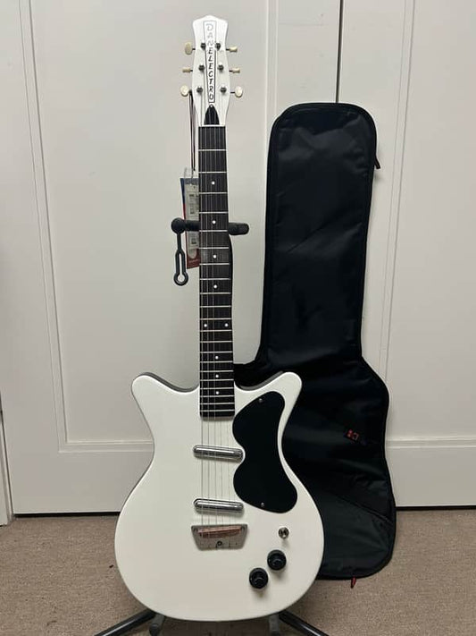 Danelectro PB Special Semi Hollowbody Electric Guitar - White Brand New w/Free Gigbag