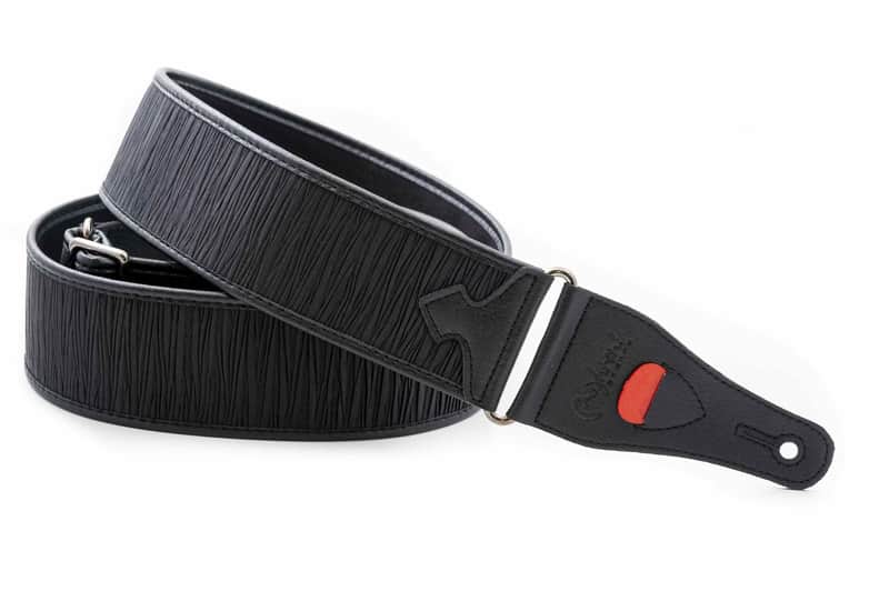 Right On Dune Black Vegan High Quality Guitar Strap
