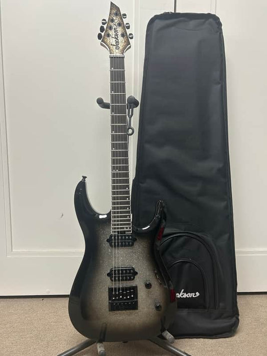 Jackson Pro Plus Series DK Modern Evertune EVTN6 - Silver Sparkle
