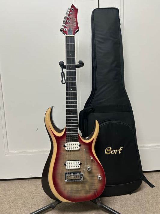 Cort X700 Duality II Electric Guitar - Lava Burst B-Stock