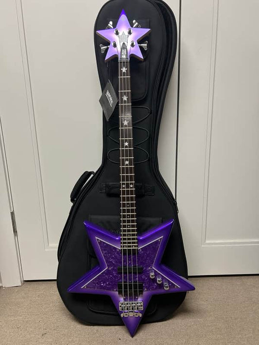 Warwick Rockbass Artist Line Bootsy Collins Space Bass 2025 - Bootsy Purple