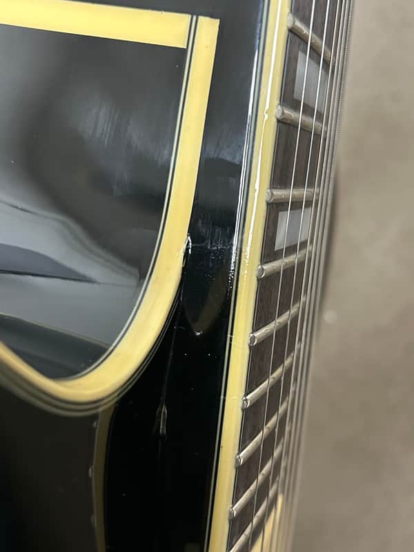 D'Angelico Excel 59 Hollowbody Left Handed Electric Guitar w/Case Black