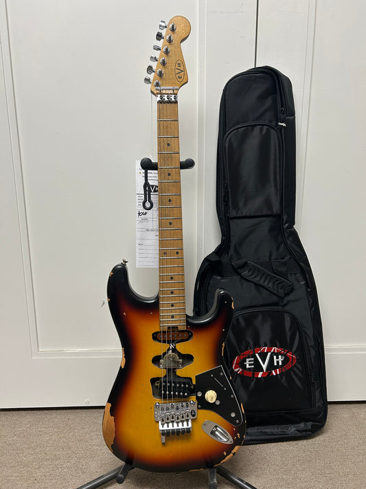 EVH Frankenstein "Frankie" Relic Electric Guitar - Vintage Sunburst