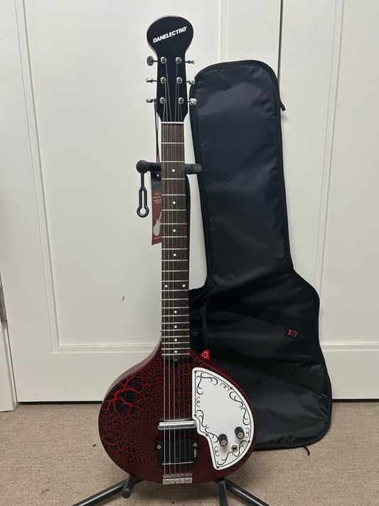 Danelectro Baby Sitar - Red Crackle Brand New w/Free Gigbag