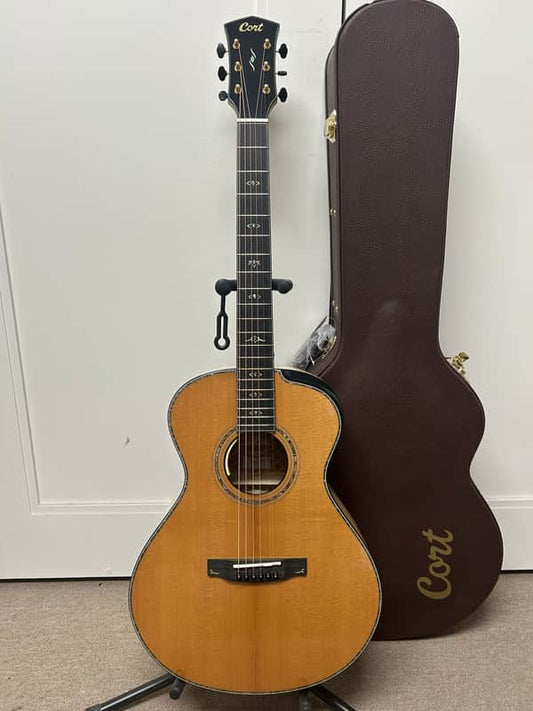 Cort Gold Series Passion Acoustic Guitar with Electronics - Natural Glossy B-Stock