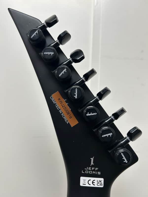 Jackson Pro Series Jeff Loomis Signature Soloist SL7 HT 7 String Guitar - Satin Black