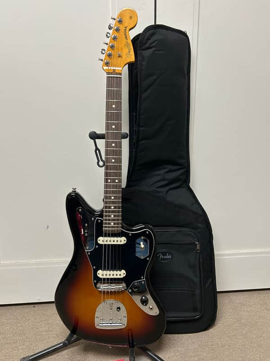 Fender American Professional Classic Jaguar Electric Guitar - 3-Color Sunburst