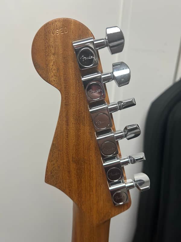 Fender Acoustasonic Player Jazzmaster Acoustic Electric Guitar - Antique Olive