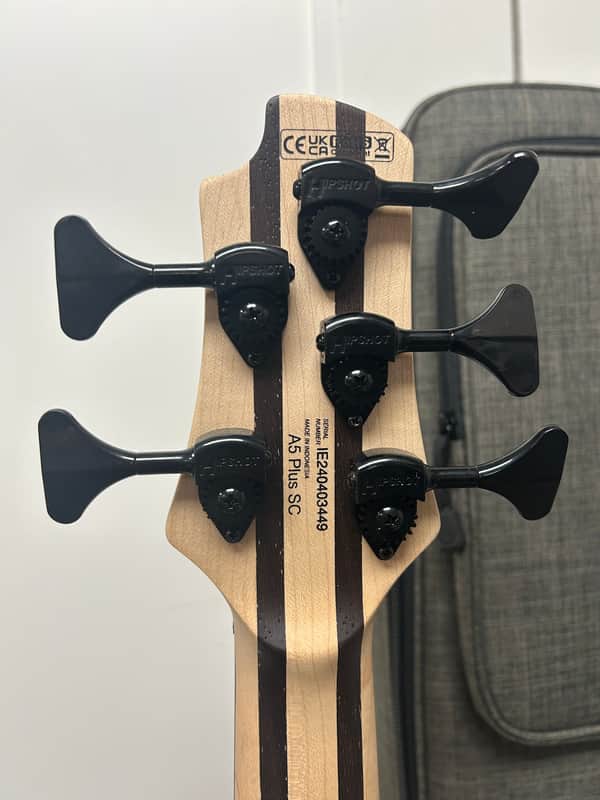 Cort Artisan Series A5 Plus SC 5 String Bass Guitar - Amber Open Pore - B Stock