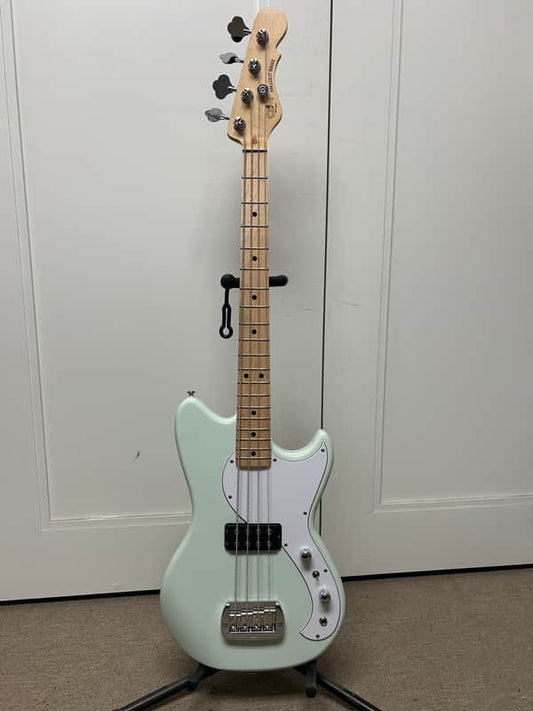 G&L Tribute Series Fallout Short Scale Bass w/Maple Fretboard -Surf Green
