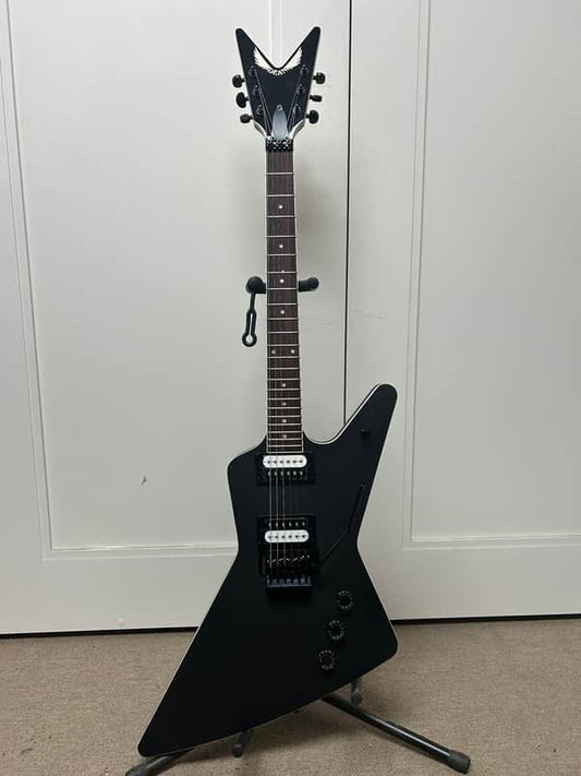 Dean ZX Floyd Electric Guitar - Black Satin