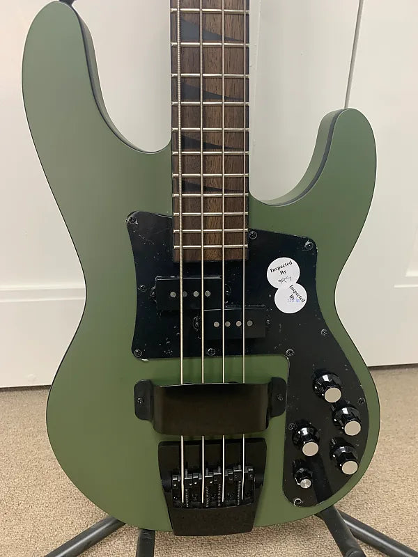 Jackson X Series Concert Bass CBXNT DX IV - Matte Army Drab Green
