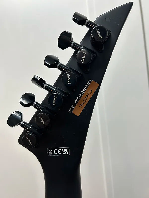 Jackson Pro Plus Series XT SLAT HT6 Soloist Baritone Electric Guitar - Satin Black