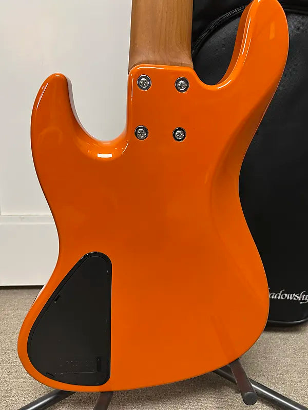 Sadowsky MetroExpress Hybrid P/J 5 String Bass w/Maple Fingerboard - Candy Apple Orange