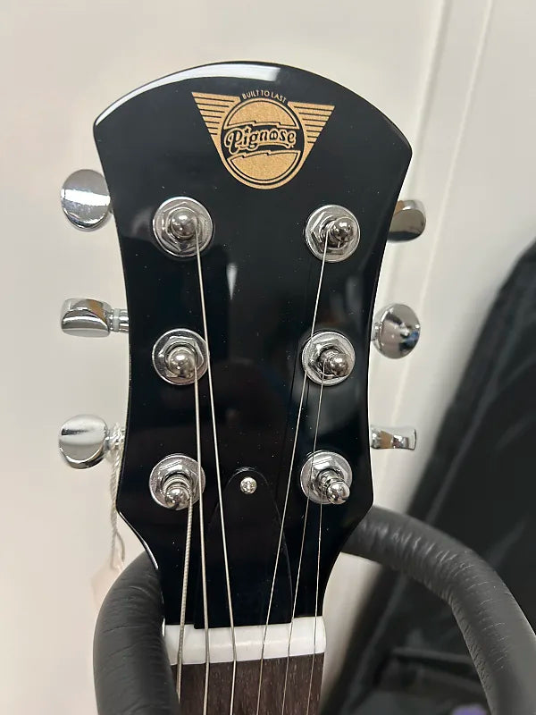 Pignose PGG-200 Mini Electric Travel Guitar - Brown Sunburst w/Gig Bag