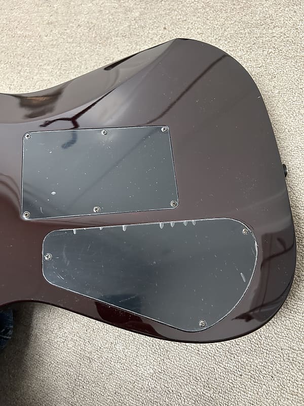 Jackson Pro Series SL2Q MAH Soloist Electric Guitar - Transparent Magenta Burst