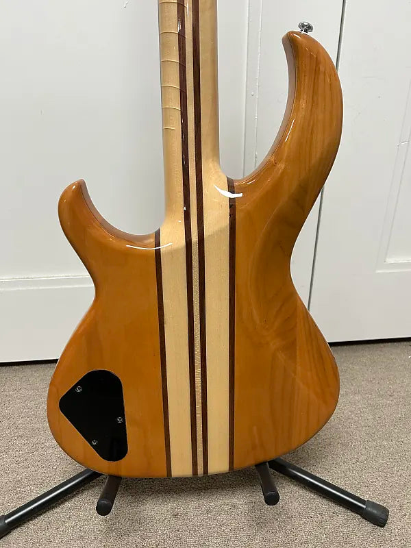 Aria Pro II SB-700 Four String Bass Guitar - Oak