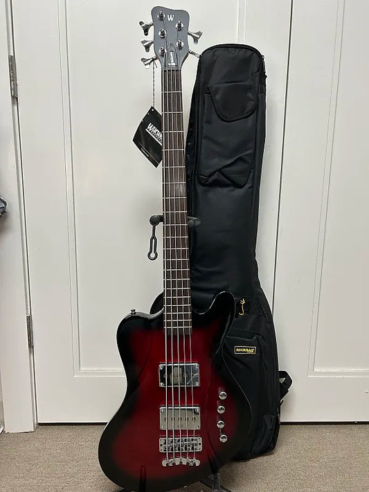 Warwick Rockbass Idolmaker 5 String Bass Guitar - Burgundy Burst