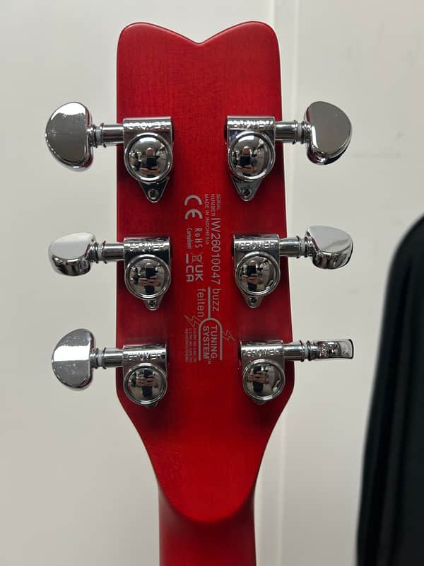 Washburn SH35TR Wing Series Semi Hollow Electric Guitar - Trans Red w/Free Gigbag