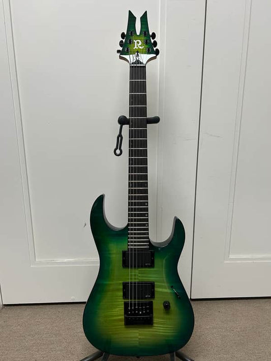 BC Rich Andy James Signature Assassin 6 Electric Guitar - Trans Green