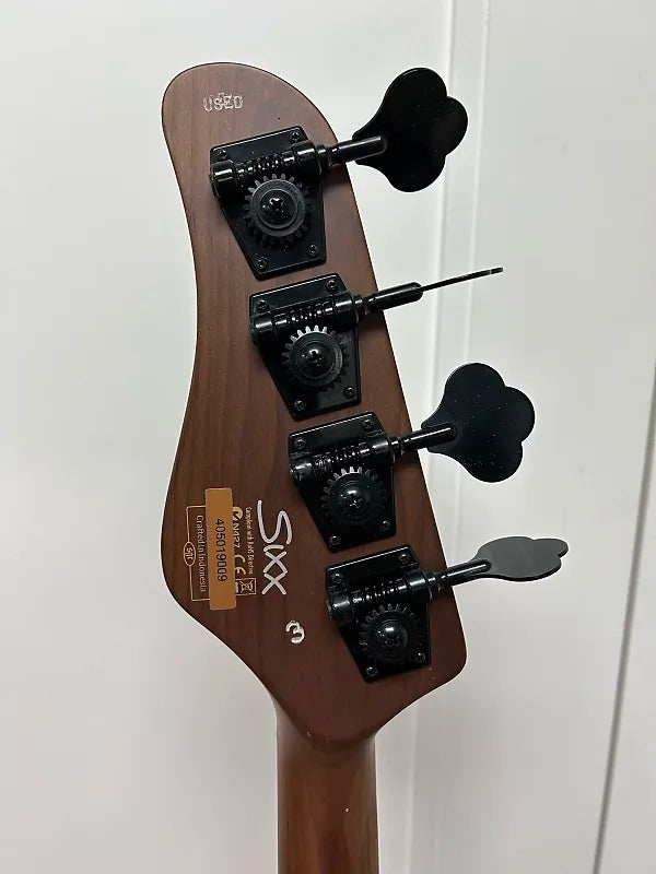 Schecter J-4 Nikki Sixx 4 String Bass - Worn Ivory