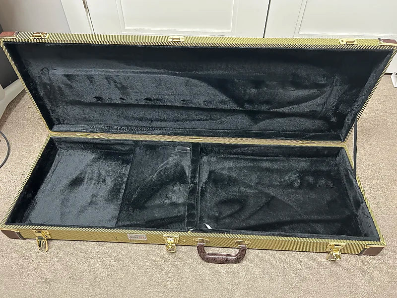 Gearlux Tweed Rectangular Electric Guitar Hard Case