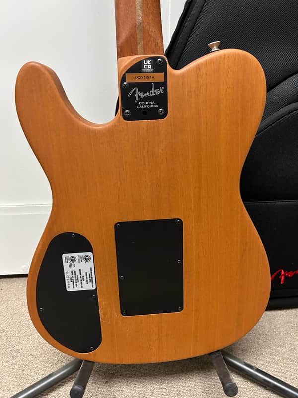 Fender American Acoustasonic Telecaster All-Mahogany - Bourbon Burst