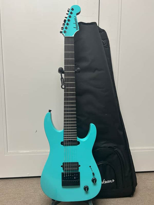 Jackson Pro Series Josh Smith Signature Soloist SL7 ET Evertune Electric Guitar - Dark Surf Green