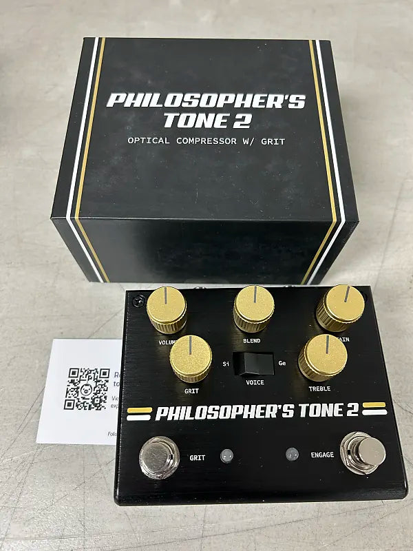 optical compressor pedal Pigtronix Philosopher's Tone 2 Optical Compressor Pedal – DSI Guitars