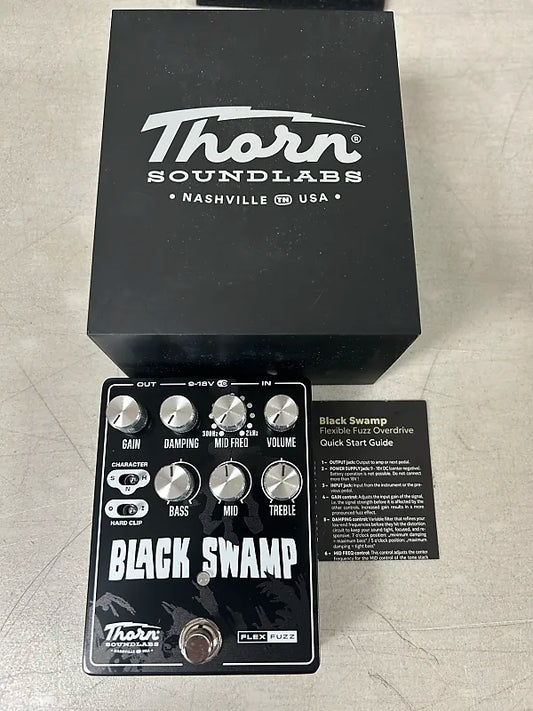 Thorn Soundlabs Black Swamp Flex Fuzz Pedal