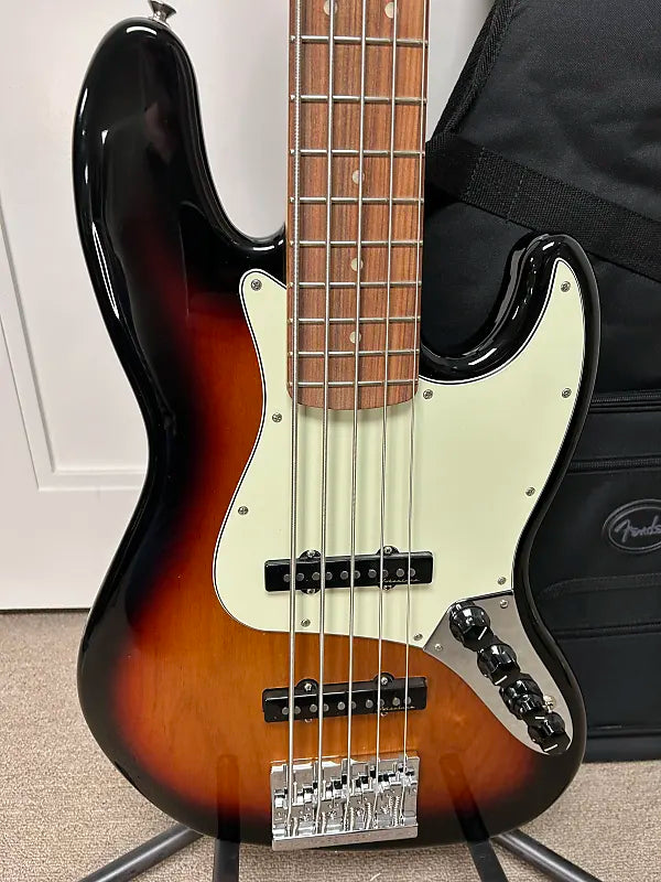 Fender Player Plus Active Jazz Bass V 5 String Bass - Sunburst
