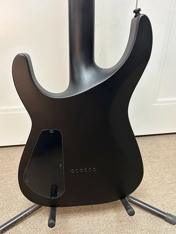 Jackson Pro Plus Series XT SLAT HT6 Soloist Baritone Electric Guitar - Satin Black