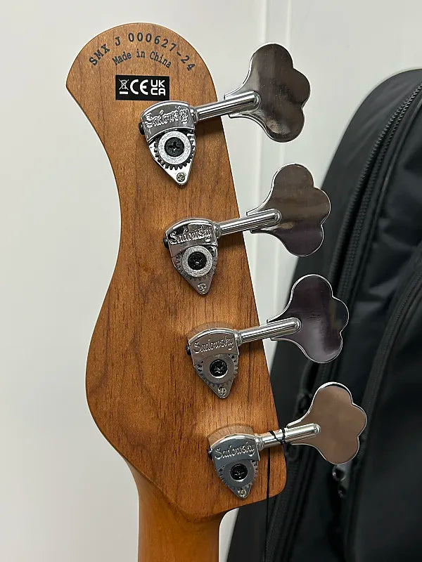 Sadowsky MetroExpress Vintage J/J 4 String Bass w/Maple Fingerboard - Silver Metallic