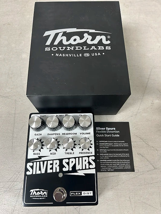 Thorn Soundlabs Silver Spurs Flex Dist Distortion Pedal