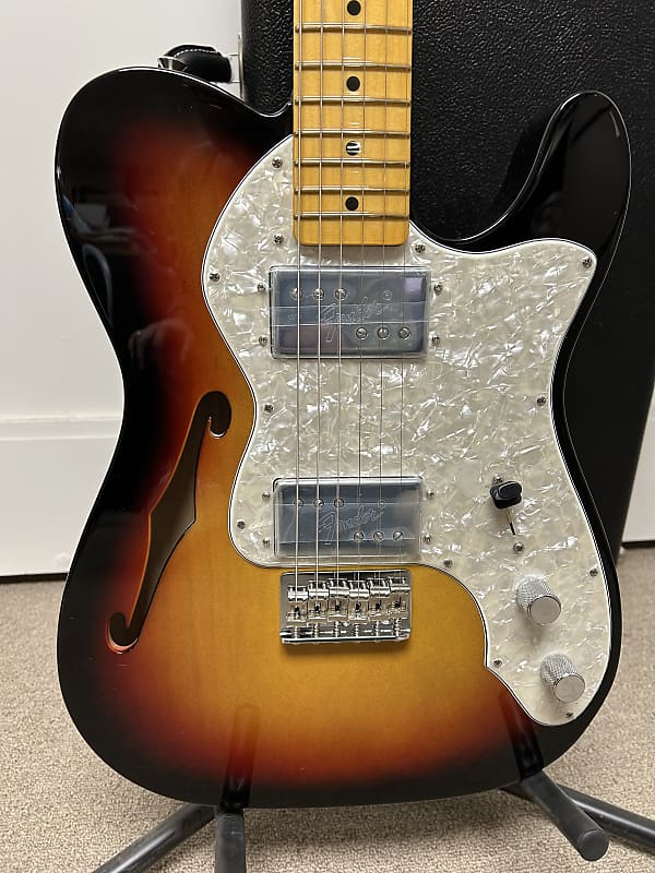 Fender American Vintage II '72 Telecaster Thinline - Sunburst