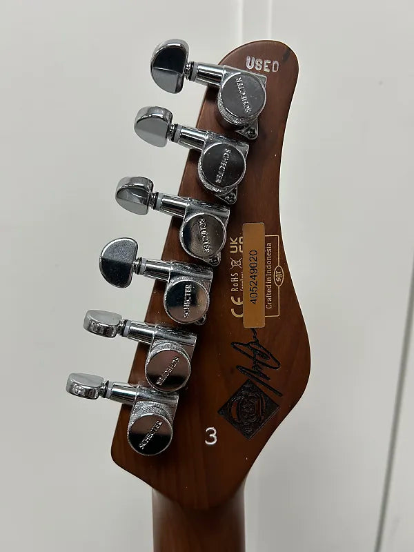 Schecter Nick Johnston Traditional with Ebony Fretboard Left-Handed - Atomic Green