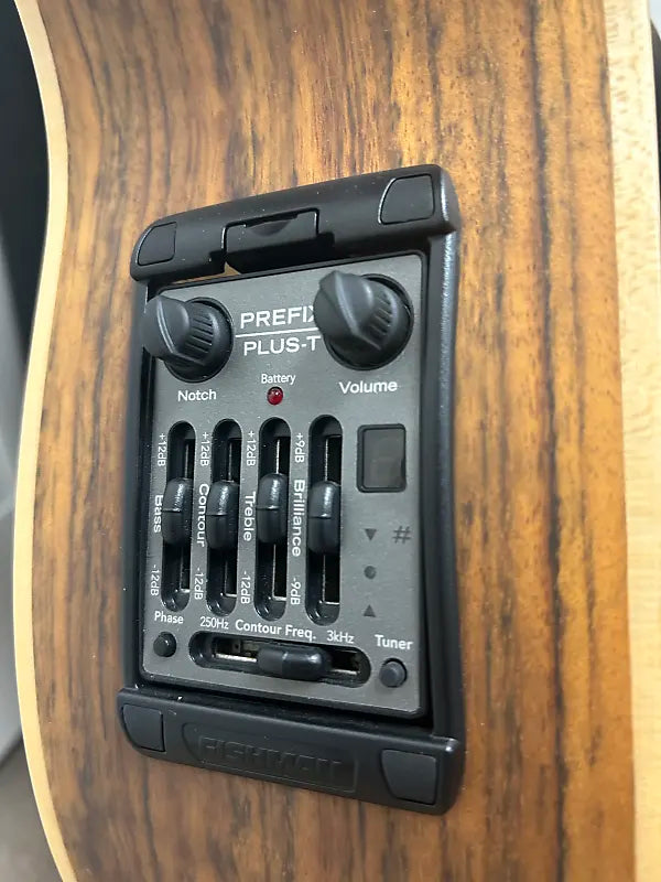 Warwick Alien 6 String Fretless Acoustic Electric Bass - Natural