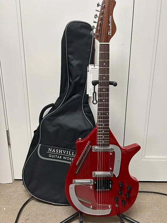 Danelectro Coral Sitar Reissue - Red Flake - Brand New with Free Gigbag
