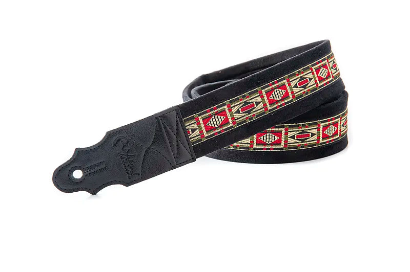 Right On Straps Pompeii Unique Plus High Quality Vegan Guitar Strap