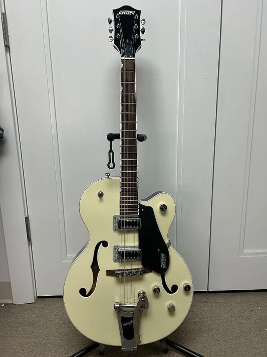 Gretsch G5420T Electromatic Classic Hollow Body Single-Cut with Bigsby - Two-Tone Vintage White / London Grey