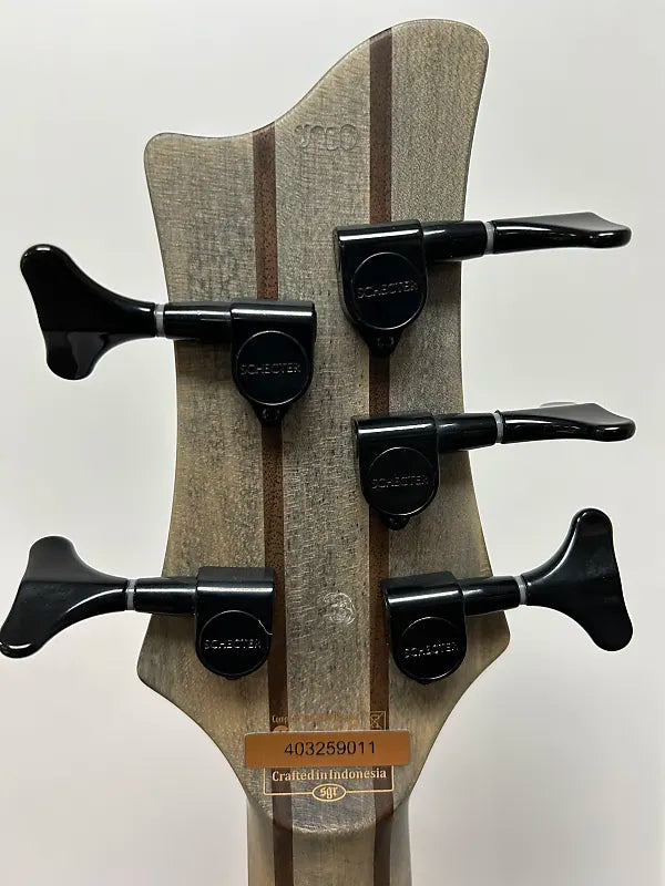 Schecter Riot-5 5 String Bass Guitar - Inferno Burst