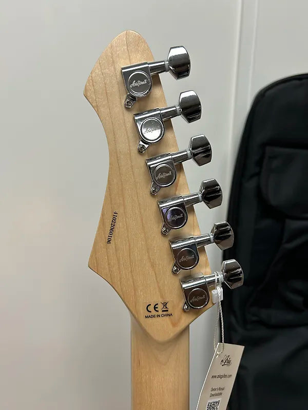 Aria Pro II Jet Baritone Electric Guitar - Sunburst - Brand New w/FREE Gig Bag