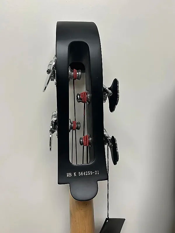 Warwick Rockbass Triumph Lite Electric Upright Bass Guitar - Solid Black High Polish