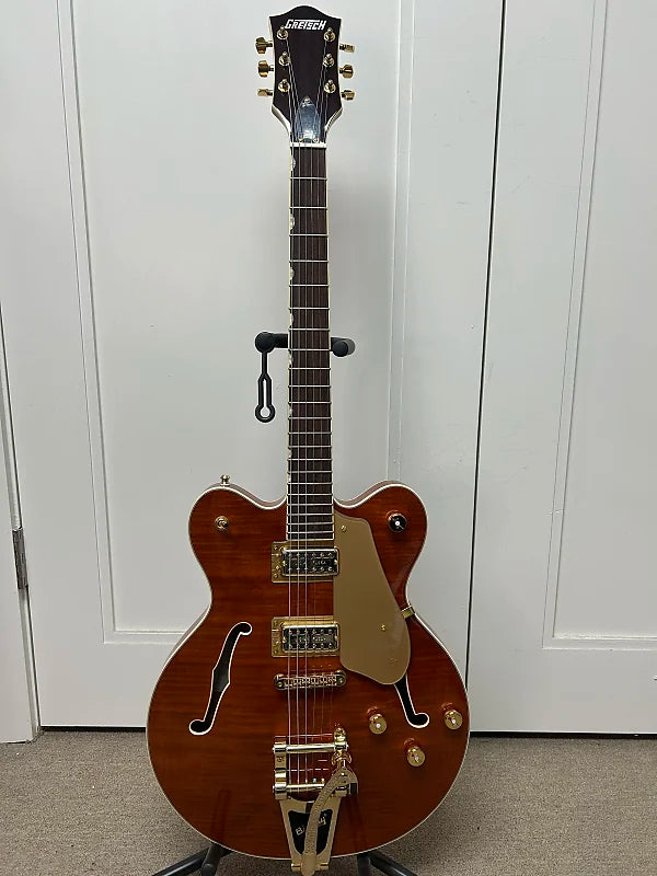 Gretsch Limited Edition Electromatic Broadkaster Semi Hollow Body Electric Guitar Roundup Orange