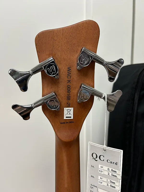 Warwick Rockbass Alien Deluxe 4 String Acoustic Electric Bass - Natural