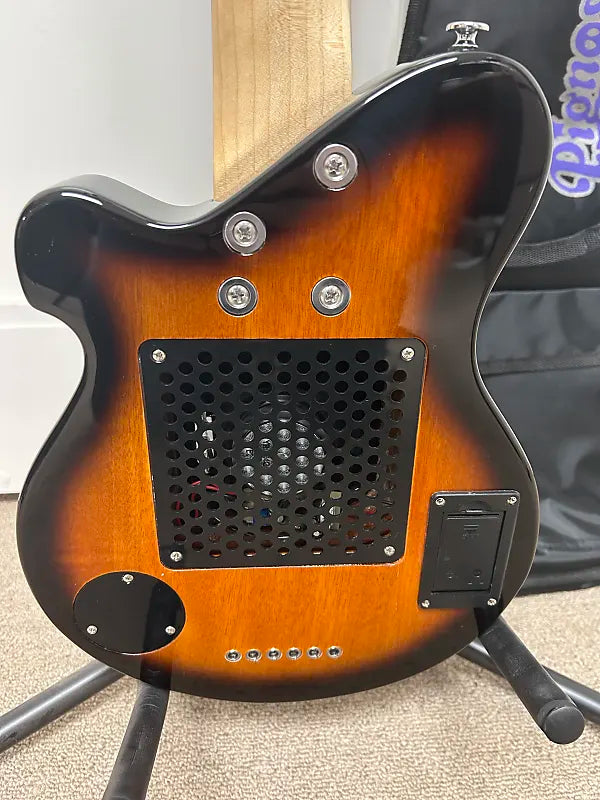 Pignose PGG-200 Mini Electric Travel Guitar - Brown Sunburst w/Gig Bag