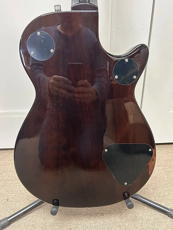 Gretsch G5220LH Electromatic Jet BT Left Handed Electric Guitar with V-Stoptail - Jade Grey Metallic