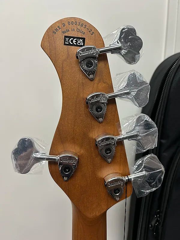 Sadowsky MetroExpress 21 Fret Vintage M/J Bass 5 String Morado Fretboard - Ocean Blue Metallic