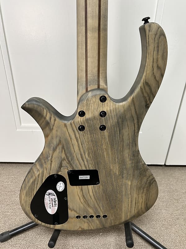 Schecter Riot-5 5 String Bass Guitar - Inferno Burst