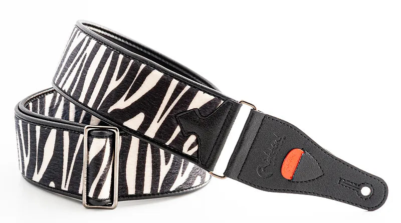 Right On Straps Talisman Zebra Vegan High Quality Guitar Strap